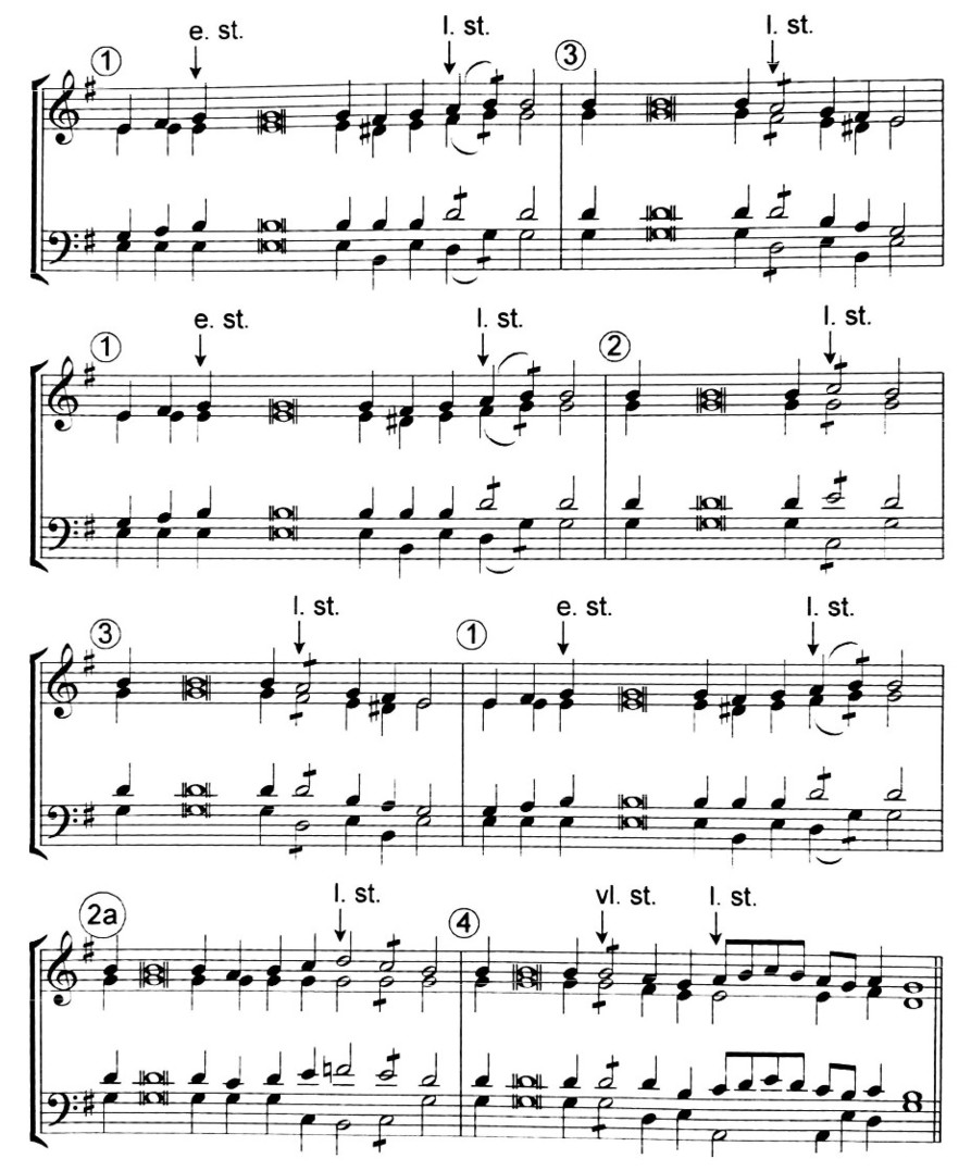 Tropaarmelodie (Toon 3)